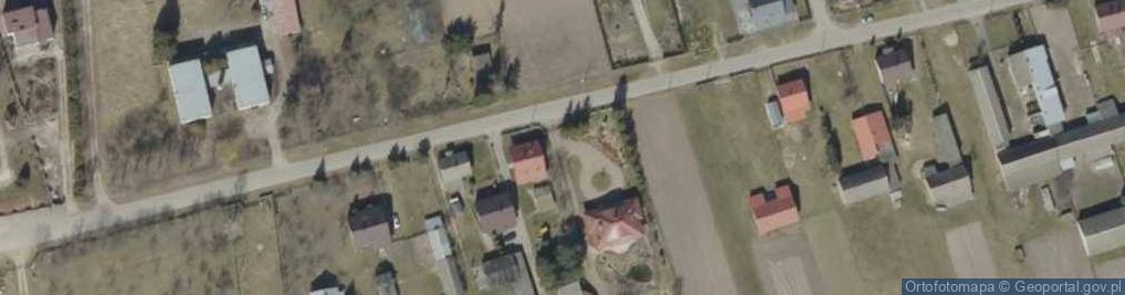 Zdjęcie satelitarne Sosnowy Domek