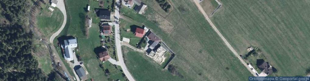 Zdjęcie satelitarne U Pauliny i Pawła