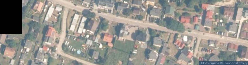 Zdjęcie satelitarne USŁUGI HOTELARSKIE