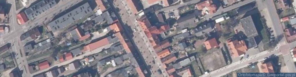 Zdjęcie satelitarne Villa Róża