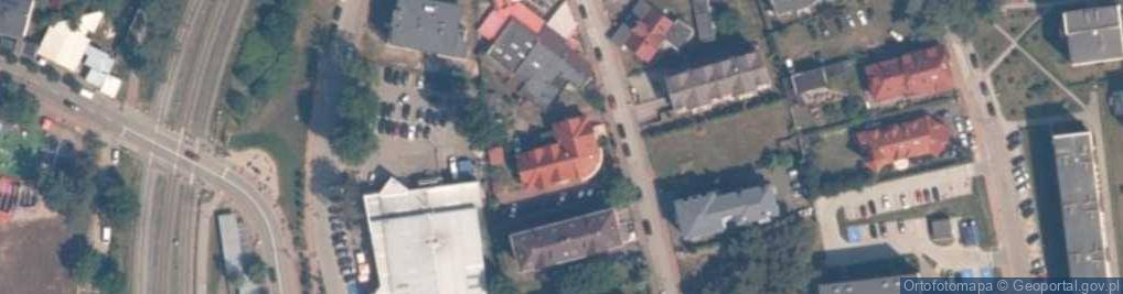 Zdjęcie satelitarne Willa Aleksander- Wynajem Pokoi Bożena Pundor