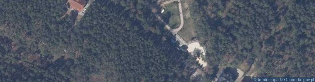 Zdjęcie satelitarne Willa Pod Krokodylem