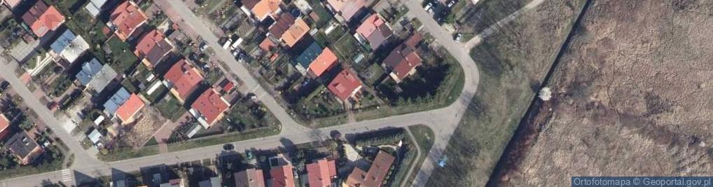 Zdjęcie satelitarne Willa Szmaragd
