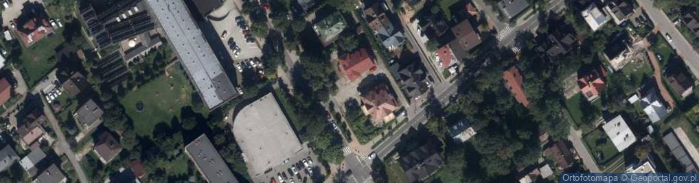 Zdjęcie satelitarne Willa Złocień