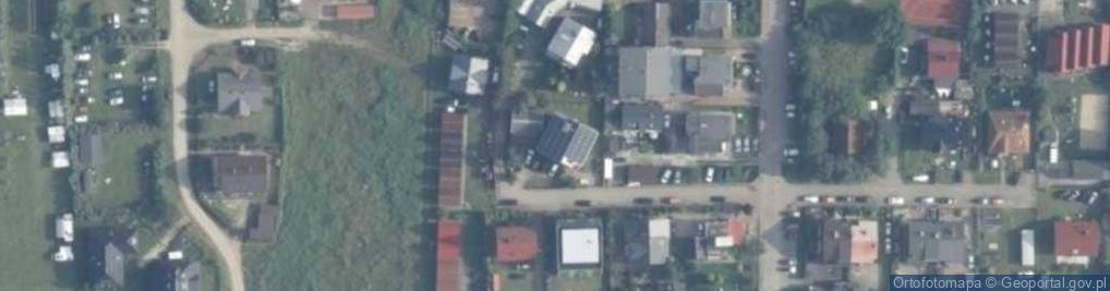 Zdjęcie satelitarne Wynajem Pokoi Gościnnych Andrzej