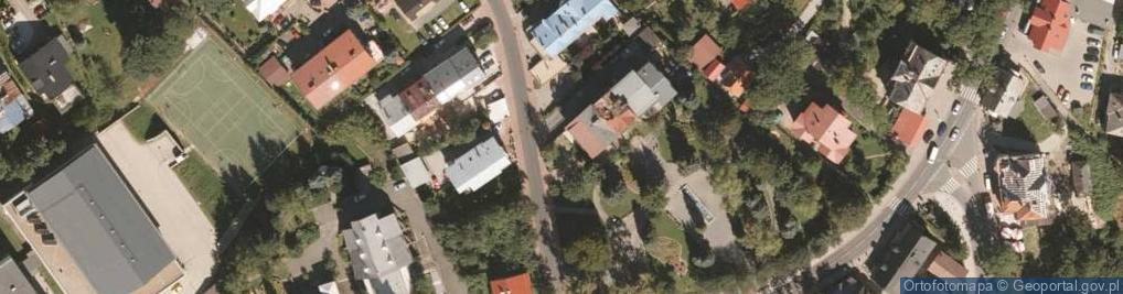 Zdjęcie satelitarne Wynajem Pokoi Gościnnych Magnolia