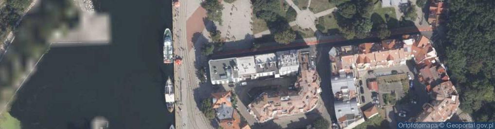 Zdjęcie satelitarne Wynajem Pokoi Wioletta