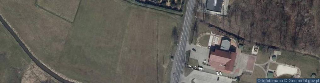 Zdjęcie satelitarne Pole golfowe