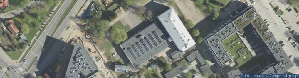 Zdjęcie satelitarne Wydział Architektury