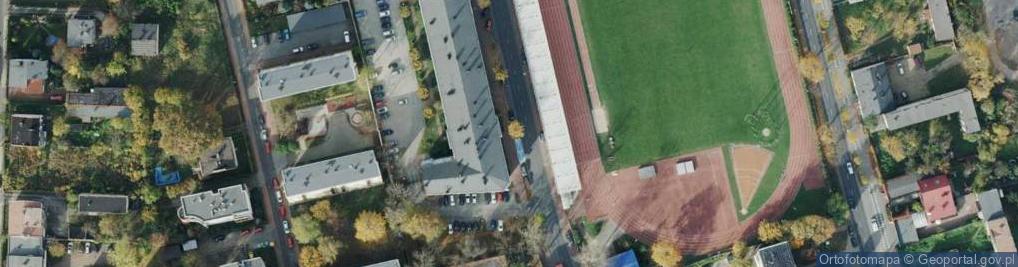 Zdjęcie satelitarne Rektorat