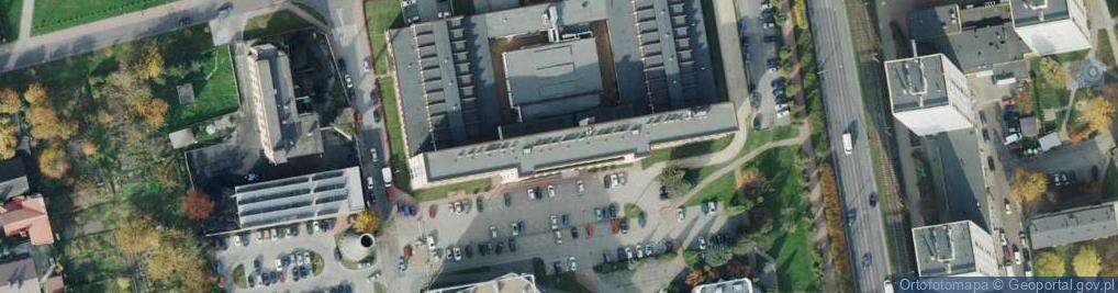 Zdjęcie satelitarne Wydział Inżynierii Mechanicznej i Informatyki