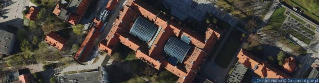 Zdjęcie satelitarne Wydział Architektury