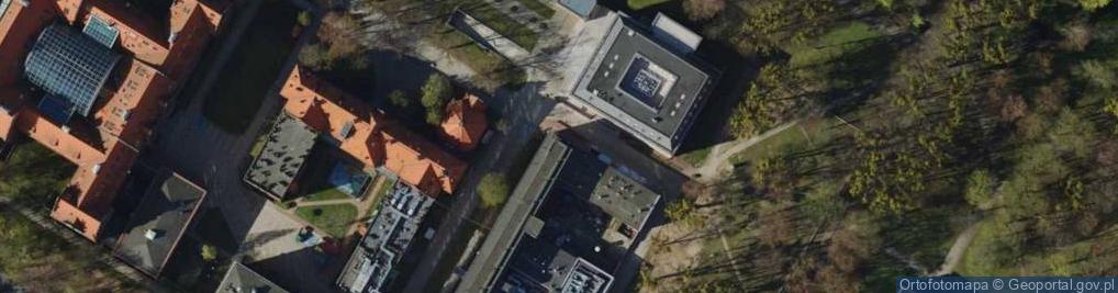 Zdjęcie satelitarne Wydział Chemiczny