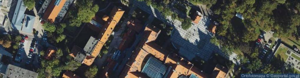 Zdjęcie satelitarne Wydział Inżynierii Lądowej i Środowiska