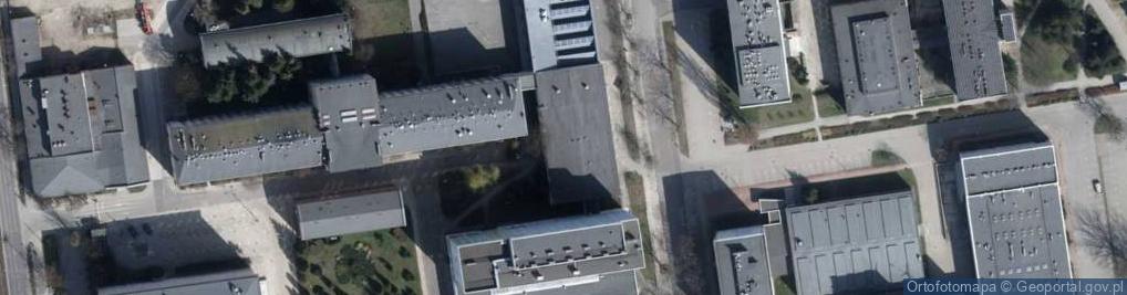 Zdjęcie satelitarne Politechnika Łódzka