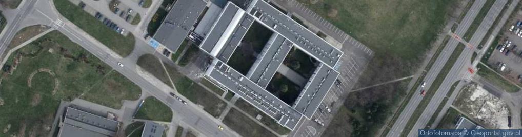 Zdjęcie satelitarne Wydział Mechaniczny