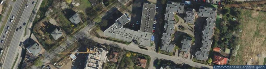 Zdjęcie satelitarne Wydział Elektroniki i Telekomunikacji