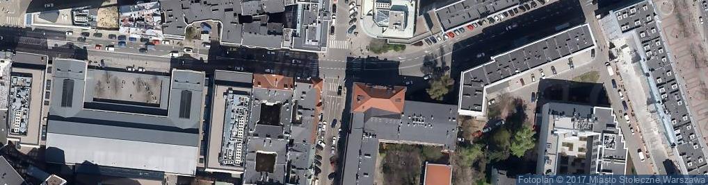 Zdjęcie satelitarne Politechnika Warszawska, Wydział Architektury