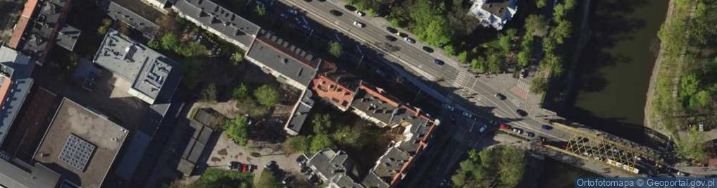 Zdjęcie satelitarne Budynek T-7 (Dom Doktoranta­)