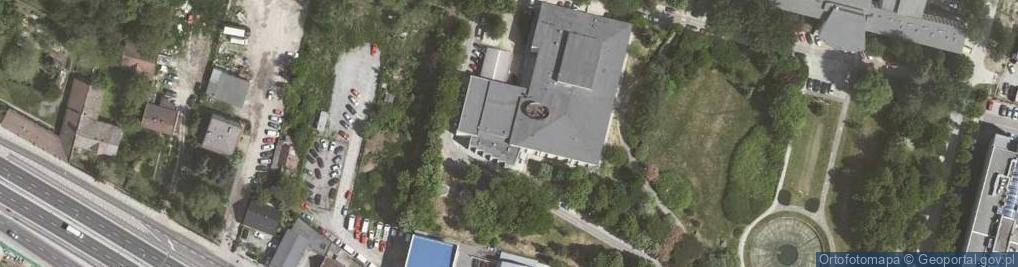 Zdjęcie satelitarne Instytut Fizyki Jądrowej im. Henryka Niewodniczańskiego, Polskiej Akademii Nauk