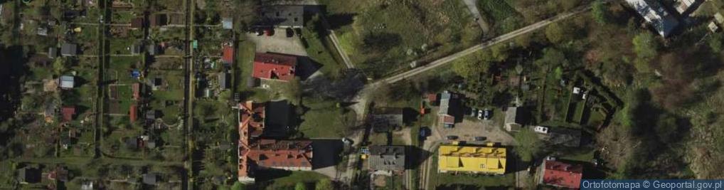 Zdjęcie satelitarne Instytut Rozrodu Zwierząt PAN