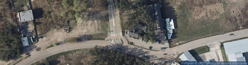 Zdjęcie satelitarne Na Skrajnej