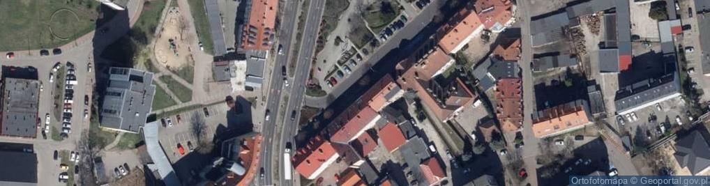 Zdjęcie satelitarne Odra