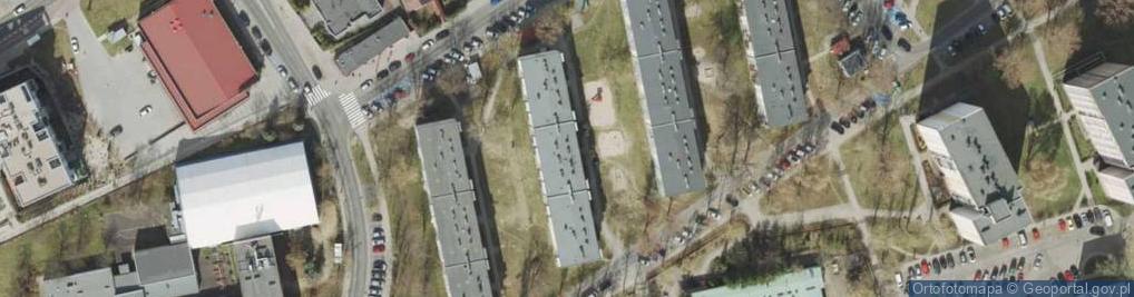 Zdjęcie satelitarne Polwell - Hurtownia fryzjerska