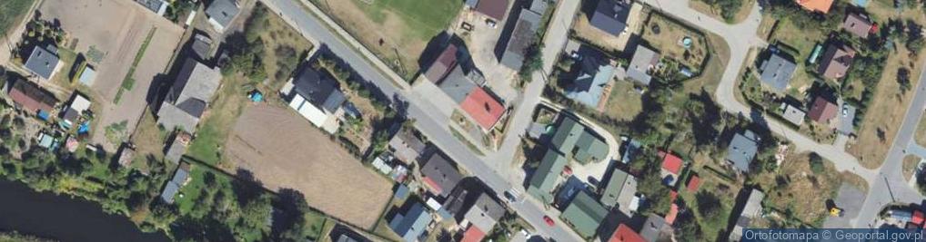 Zdjęcie satelitarne 100 lecie OSP 1908-2008