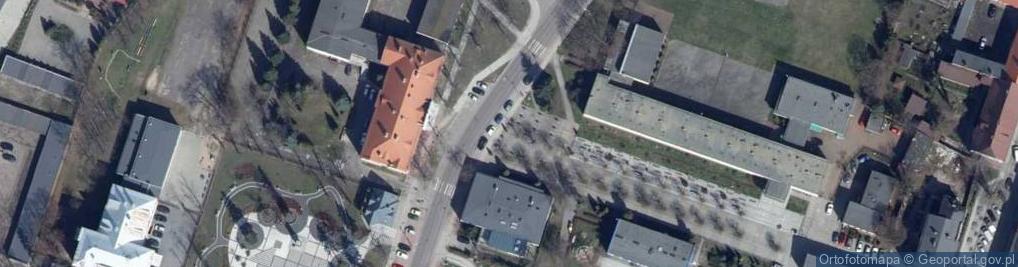 Zdjęcie satelitarne 70-. Hufców Sieradzkich ZHP