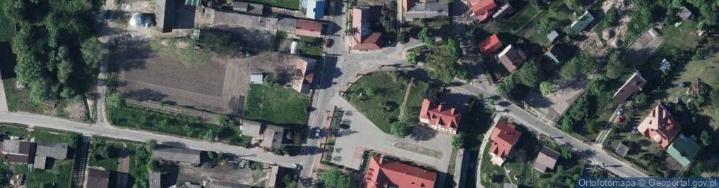 Zdjęcie satelitarne 700 lat Stężycy