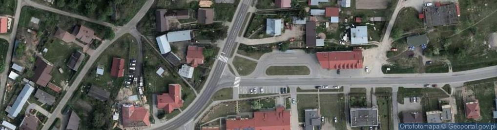 Zdjęcie satelitarne Bitwy Pod Kuryłówką