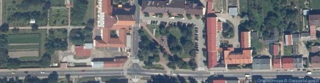 Zdjęcie satelitarne bł. Honorat Koźmiński