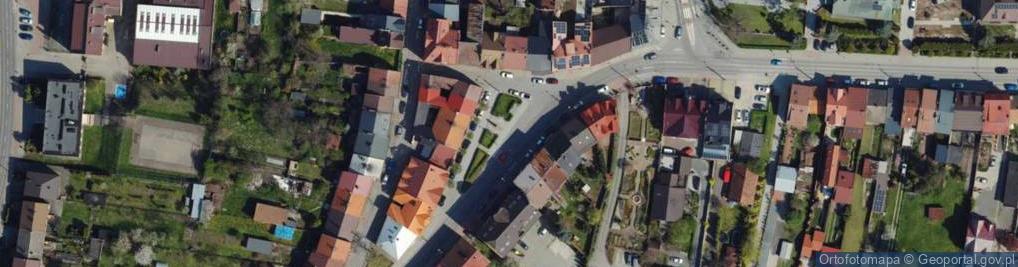 Zdjęcie satelitarne bł. ks. Józef Pawłowski