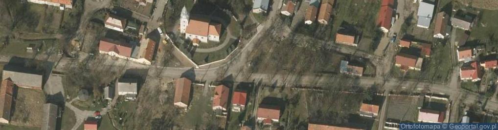 Zdjęcie satelitarne Bohaterów Walk o Wyzwolenie Dolnego Śląska