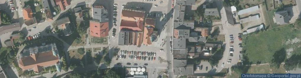Zdjęcie satelitarne Bohaterskim żołnierzom II WŚ