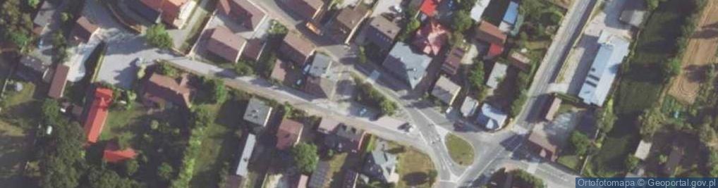 Zdjęcie satelitarne Chwała Poległym Za Ojczyznę; Poległym i Zamordowanym z Gm. Brze