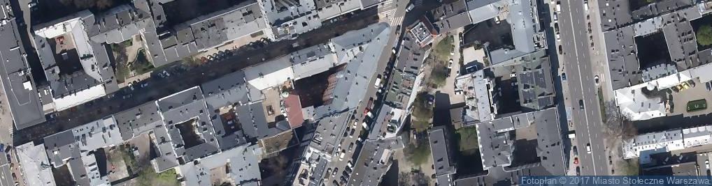 Zdjęcie satelitarne Gimnazjum im. Narcyzy Żmichowskiej