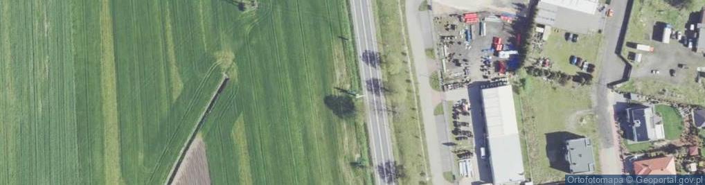 Zdjęcie satelitarne herb Leszna