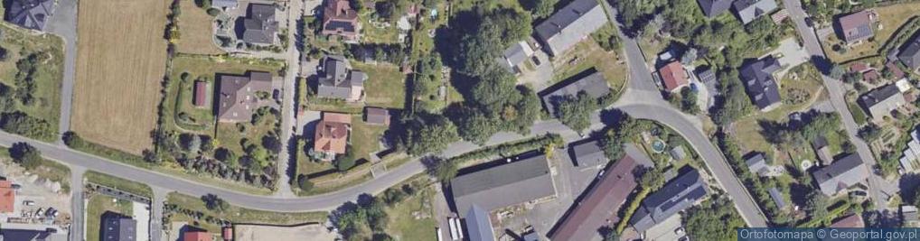 Zdjęcie satelitarne Krzyż Łaciński