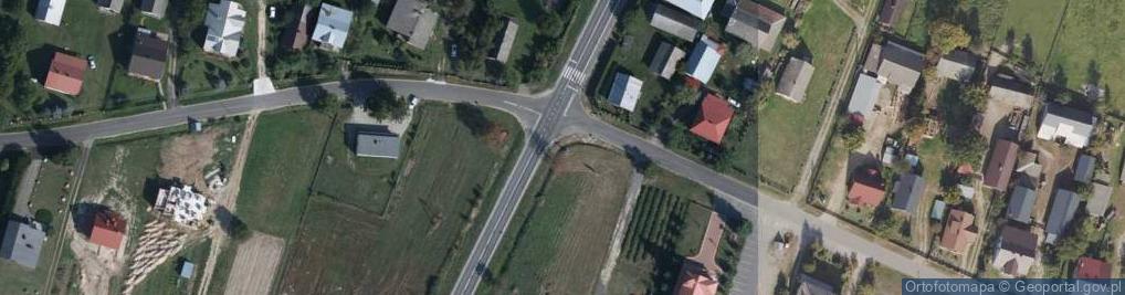 Zdjęcie satelitarne Krzyż Witosowy