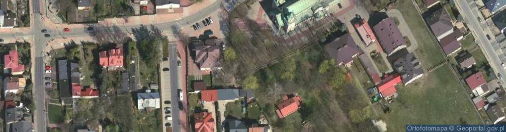 Zdjęcie satelitarne Ku pamięci Ofiar Katynia