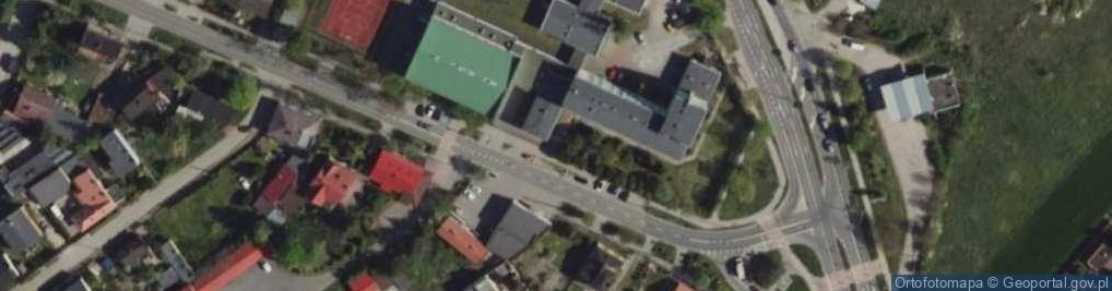 Zdjęcie satelitarne Marii Skłodowskiej-Curie