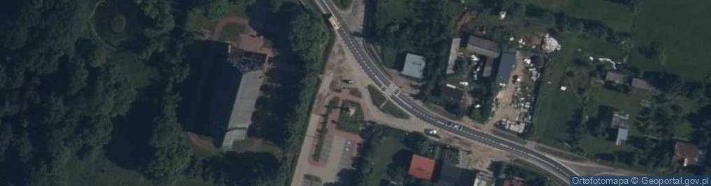 Zdjęcie satelitarne marsz. J.Piłsudskiemu i bohaterom walczącym o niepodległość