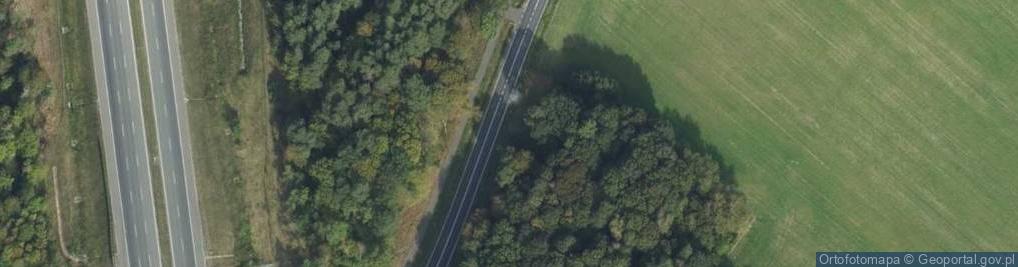 Zdjęcie satelitarne Miejsce pamięci