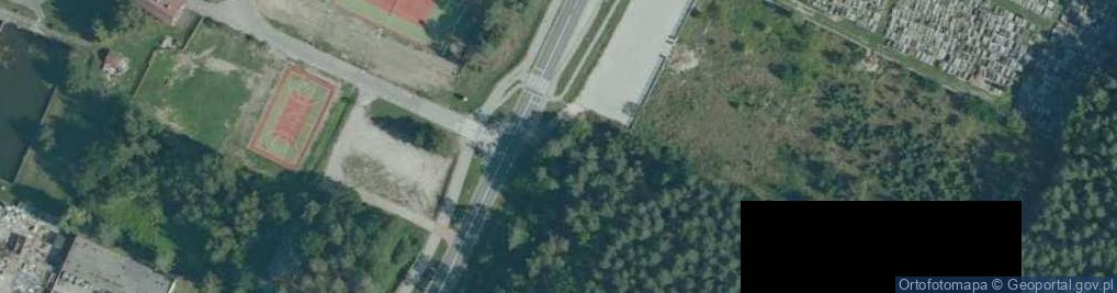 Zdjęcie satelitarne Miejsce straceń