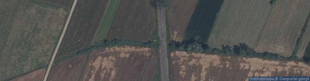 Zdjęcie satelitarne Miejsce uświęcone bohaterską krwią żołnierzy AK Henryka Koziest