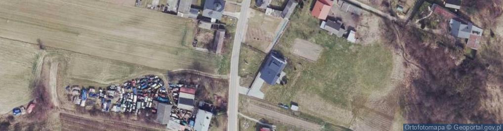 Zdjęcie satelitarne Mieszańcom Jedrzejowa, Moczydoła i Denkówka poległym w wlakch z