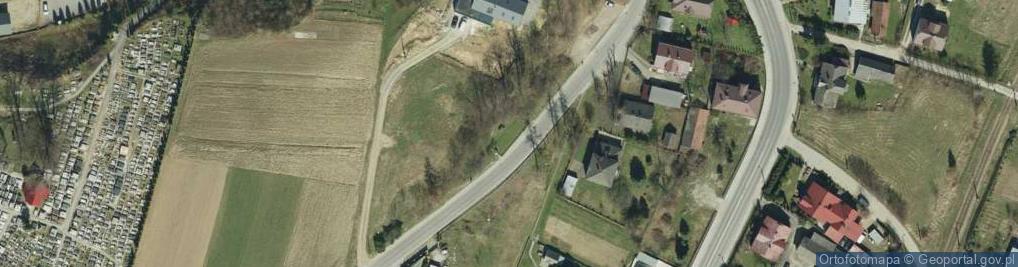 Zdjęcie satelitarne Mogiła