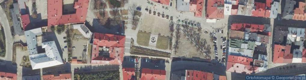 Zdjęcie satelitarne Niedźwiadek